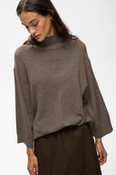 InWear Tallyiw Monika Chocolate Brown Highneck Μπλούζα