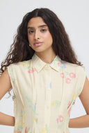 ICHI Ihginni Floral Midi Φόρεμα