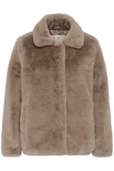 KAFFE KARosa Faux Fur Jacket