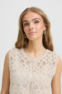 ICHI Ihnekla Crochet Top
