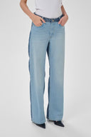 MY ESSENTIAL WARDROBE Louis Wide Δίχρωμο Τζιν