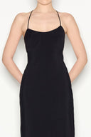 NADIA RAPTI Lava Black Φόρεμα