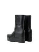 PALOMA BARCELÓ Disa Truck Nappalux Leather Boots Black