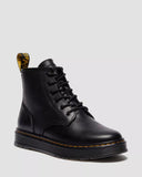 DR. MARTENS Brookline Soft Lusso Chukka Leather Men's Boots Black