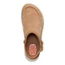 HEY DUDE Delray Suede Tan Mule