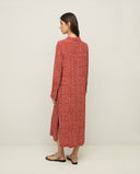 YERSE Geometric Print Midi Φόρεμα