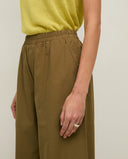 YERSE Wide Leg  Παντελόνι Χακί