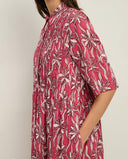 YERSE Floral Midi Dress