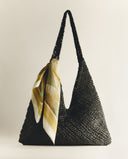 YERSE Woven-raffia Hobo Τσάντα