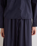 YERSE 45825 Navy Poplin Πουκάμισο