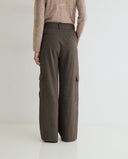 YERSE 45855 Wide Leg Cargo Παντελόνι