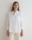 YERSE 45878 White Oversized Πουκάμισο