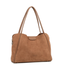LANCASTER Suéde Ida Large Tote Moka Τσάντα