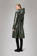 RAINS A-Line Longer W Jacket Swamp