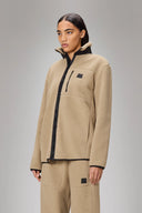 RAINS Yermo Fleece Jacket Beige