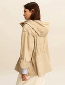 EMME BY MARELLA Recente Κοντό Parka Μπεζ Τζάκετ