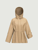 EMME BY MARELLA Recente Κοντό Parka Μπεζ Τζάκετ