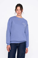 24COLOURS Blue Dog Sweatshirt