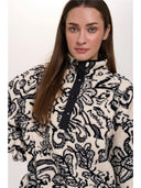 24COLOURS Floral Fleece Πουλόβερ
