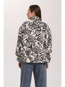 24COLOURS Floral Fleece Πουλόβερ