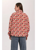 24COLOURS Geometric Fleece Πουλόβερ