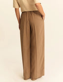 EMME BY MARELLA Angolo Camel Ριγέ Παντελόνι
