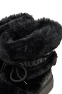MOON BOOT LTrack Tube Faux-Fur Boots Black