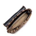 LANCASTER Moumoute Trotter Bag Black Leopard