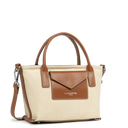 LANCASTER Canvas Kba Cognac Mini Tote Τσάντα