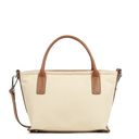 LANCASTER Canvas Kba Cognac Mini Tote Τσάντα