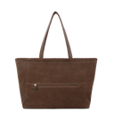 LANCASTER Suédine KBA Large Tote Bag Marron