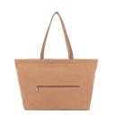 LANCASTER Suédine KBA Large Tote Bag Camel