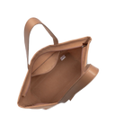 LANCASTER Suédine KBA Large Tote Bag Camel