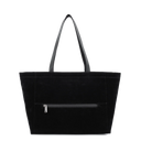 LANCASTER Suédine KBA Large Tote Bag Black