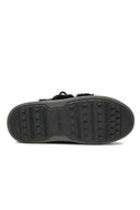 MOON BOOT LTrack Tube Faux-Fur Boots Black