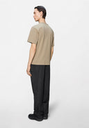 RAINS Classic Blurred T-Shirt Fawn