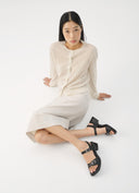 VAGABOND Ines Black Sandals with Buckle