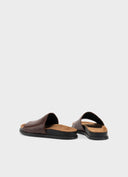 VAGABOND Effie Brown Braided Leather Sandals