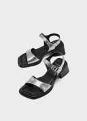 VAGABOND Ines Ασημί Σανδάλια