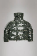 RAINS Alta Vision Short Puffer Jacket Swamp