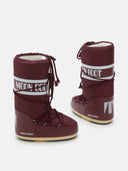 MOON BOOT Icon Nylon Burgundy Boots