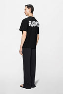 RAINS Classic T-Shirt Ripple Μαύρο