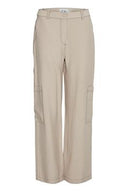 ICHI Ihralma Cargo Beige Pants