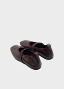 KMB A7518 Bordeaux Leather Ballerinas