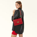 FURLA 1927 S Crossbody Κόκκινη Τσάντα