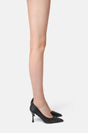 TWENTY FOURHAITCH Byron Γόβες Με Πέτρες Μαύρες