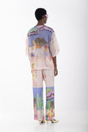 AENAO Beach Silk Short Sleeve Shirt