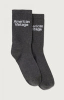 AMERICAN VINTAGE Clypsun Anthracite Chine Καλτσες