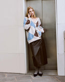 GRACE & MILA Alexan Bleuet V-neck Ζακέτα
