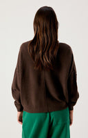 AMERICAN VINTAGE Damsville Brown Πουλόβερ